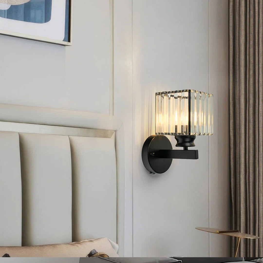 Industrial Glass Wall Light
