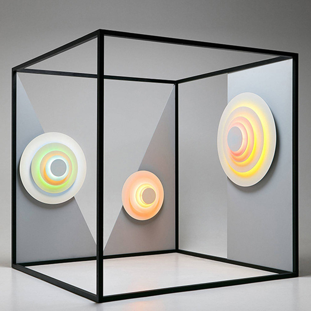 Noen Applique Murale Moderne Multicolore. Rose/Bleu/Jaune. Salon - Neutralighting