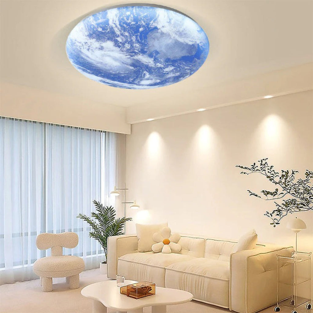 Minimalist Moon LED Ceiling Light