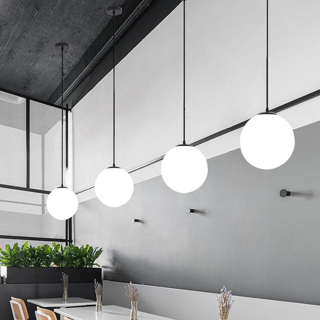 Triple Globe Pendant Light
