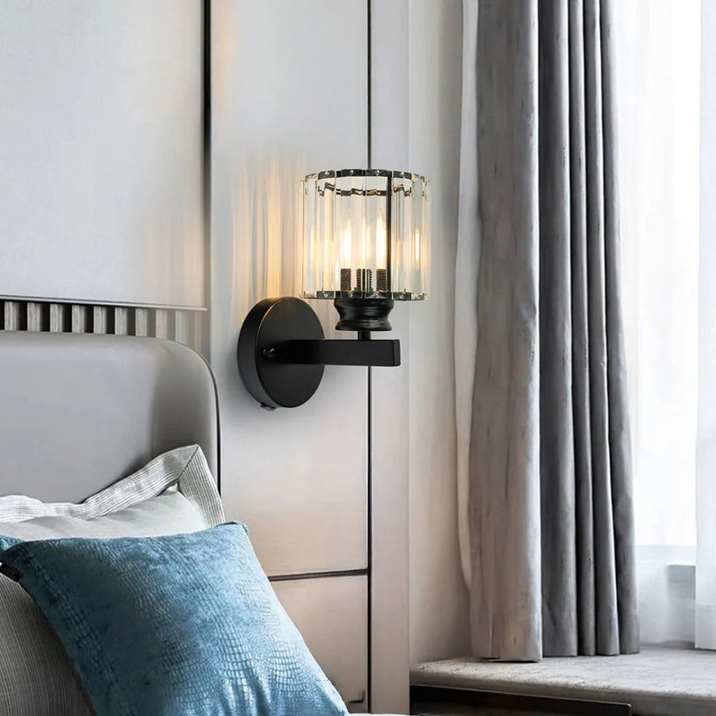Industrial Glass Wall Light