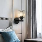 Industrial Glass Wall Light