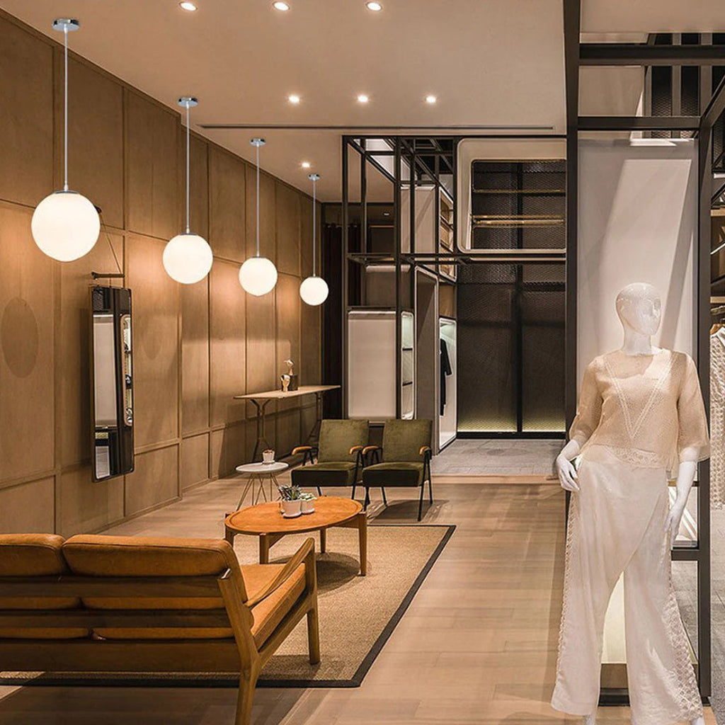 Triple Globe Pendant Light