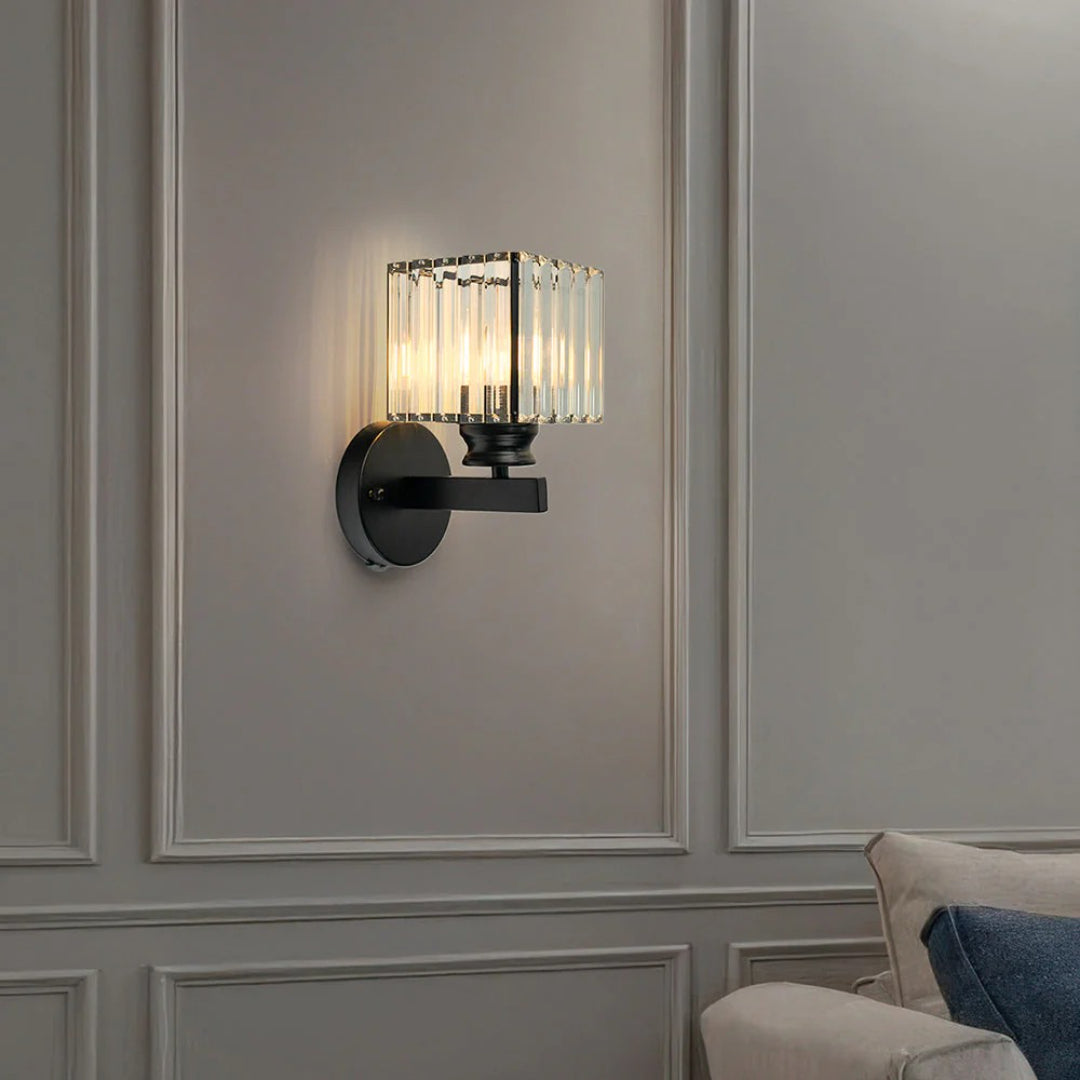 Industrial Glass Wall Light