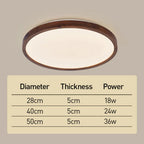 Modern Moon LED Ceiling Light