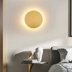 Kyris Applique Murale Ronde Minimaliste Noir/Or/Blanc. Salon - Neutralighting