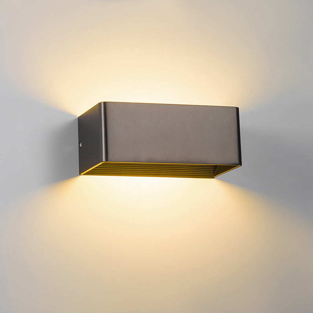Square Wall Lamp – Modern Minimalist Indirect Lighting Design