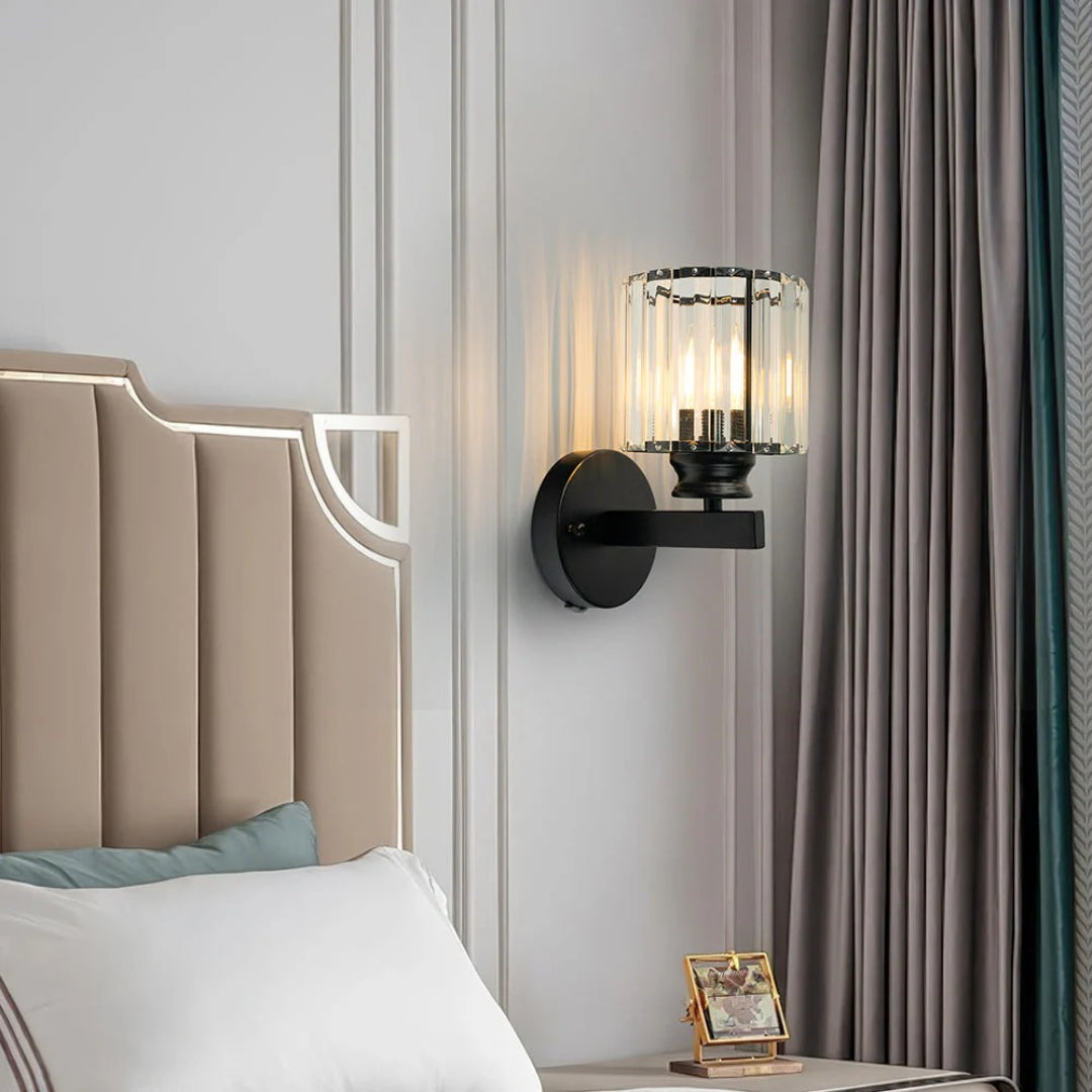 Industrial Glass Wall Light