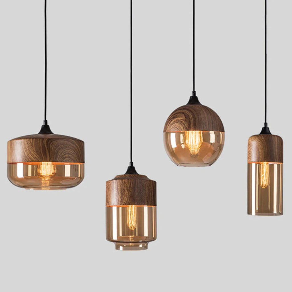 Scandinavian Glass Pendant Light
