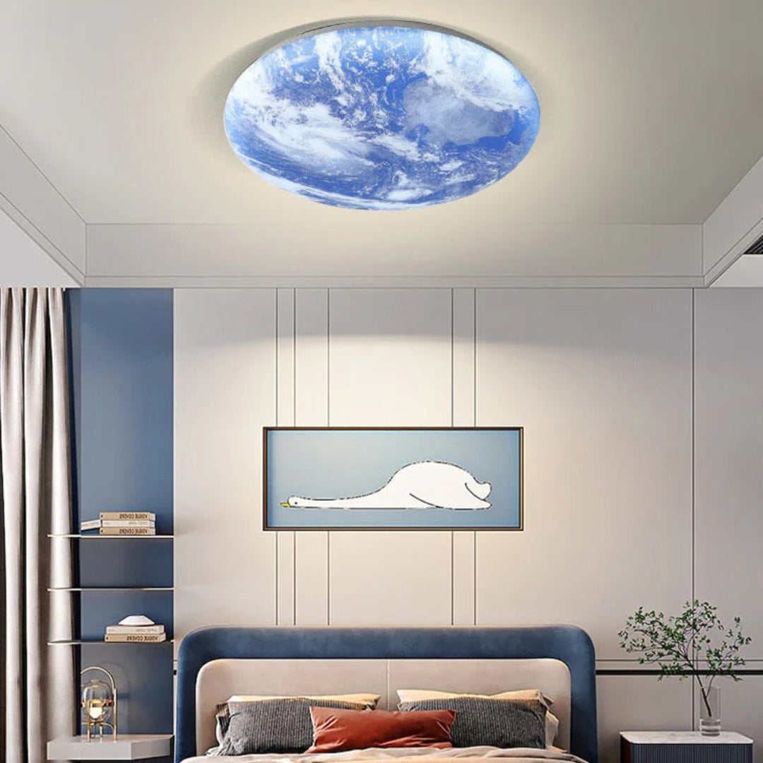 Minimalist Moon LED Ceiling Light