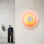 Noen Applique Murale Moderne Multicolore. Rose/Bleu/Jaune. Salon - Neutralighting