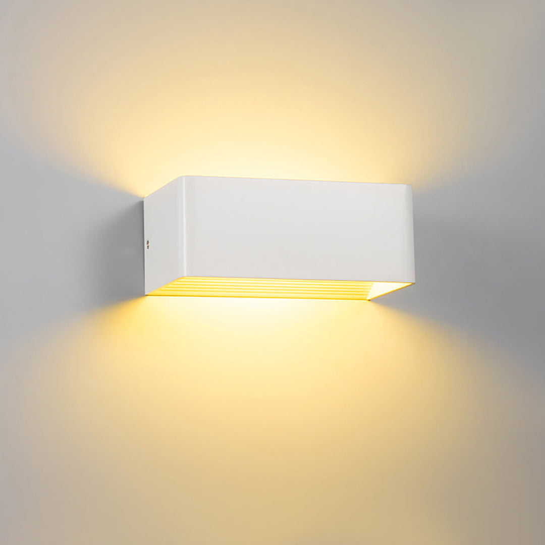 Square Wall Lamp – Modern Minimalist Indirect Lighting Design