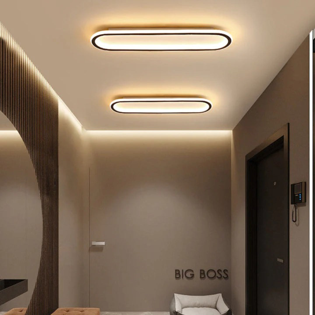 Modern Oval LED Ceiling Light