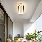 Sana Plafonnier Ovale Minimaliste Noir/Or/Doré Rosé - Neutralighting