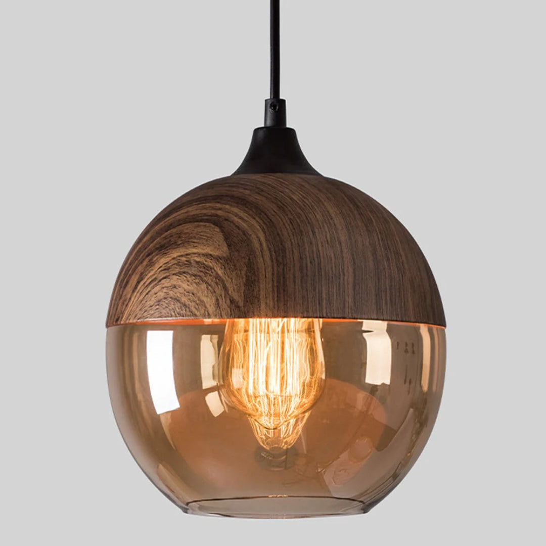 Scandinavian Glass Pendant Light