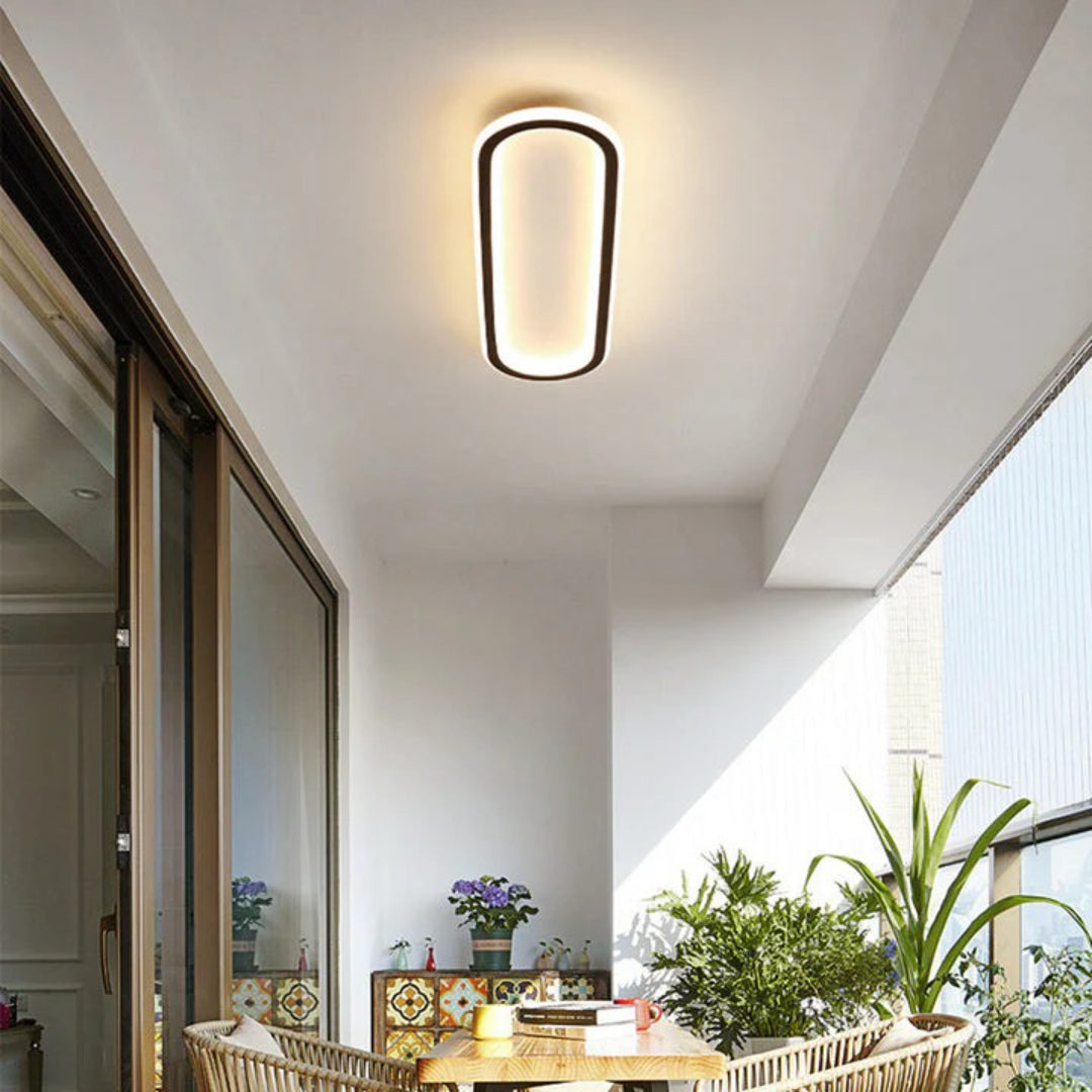 Modern Oval LED Ceiling Light