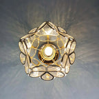 Green Glass Retro Pendant Lamp – Lismeno Vintage Style
