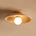 Wooden Globe Ceiling Light