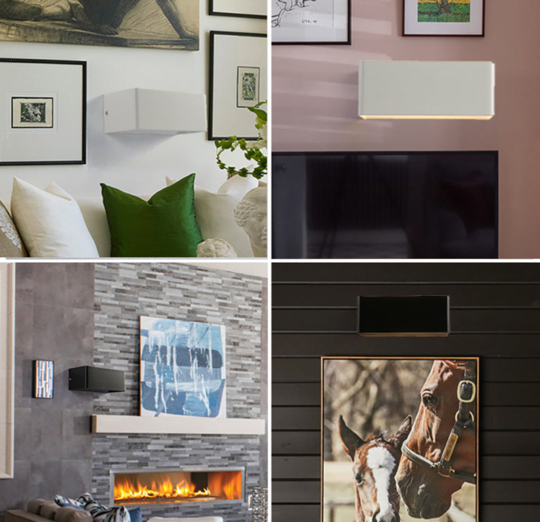 Square Wall Lamp – Modern Minimalist Indirect Lighting Design