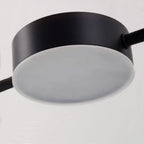 LED Pendant Light Metal Suspension | Modern Cubic Bar with Round Spotlights | 10-15m2 Coverage for Living Room and Bedroom