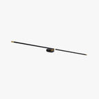 Ivox Applique Murale Linéaire Minimaliste Or & Noir - Neutralighting