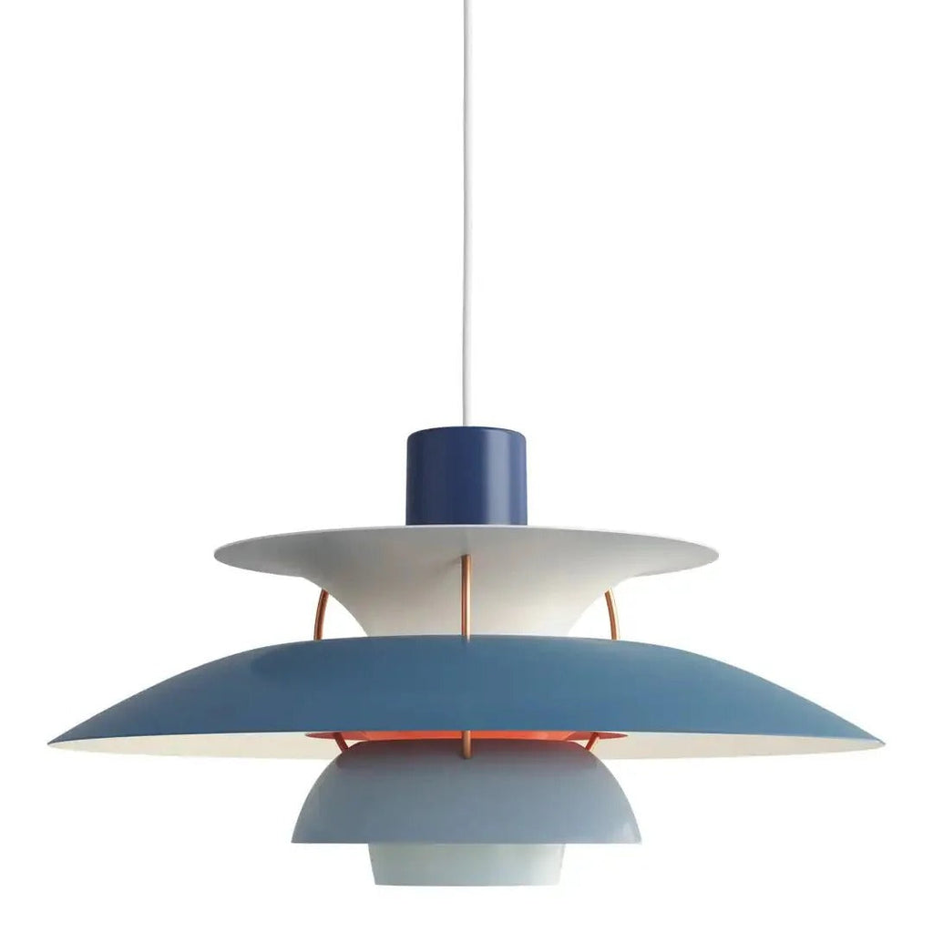 Contemporary Layered Metal Pendant Light