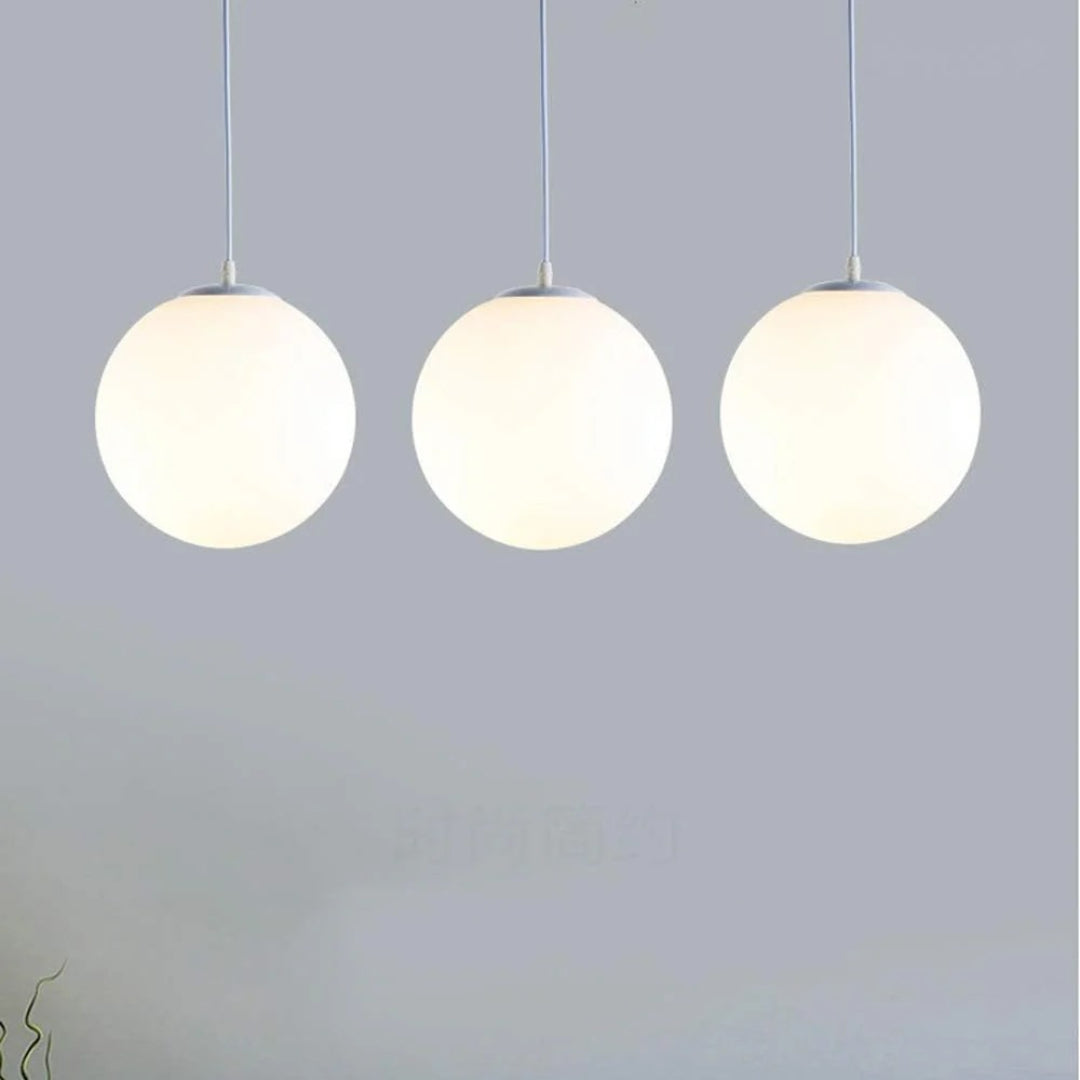 Triple Globe Pendant Light