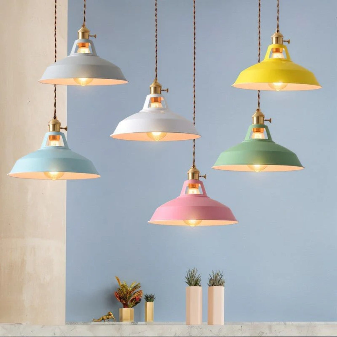 Industrial Metal Pendant Light