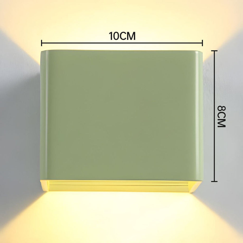 Square Wall Lamp – Modern Minimalist Indirect Lighting Design