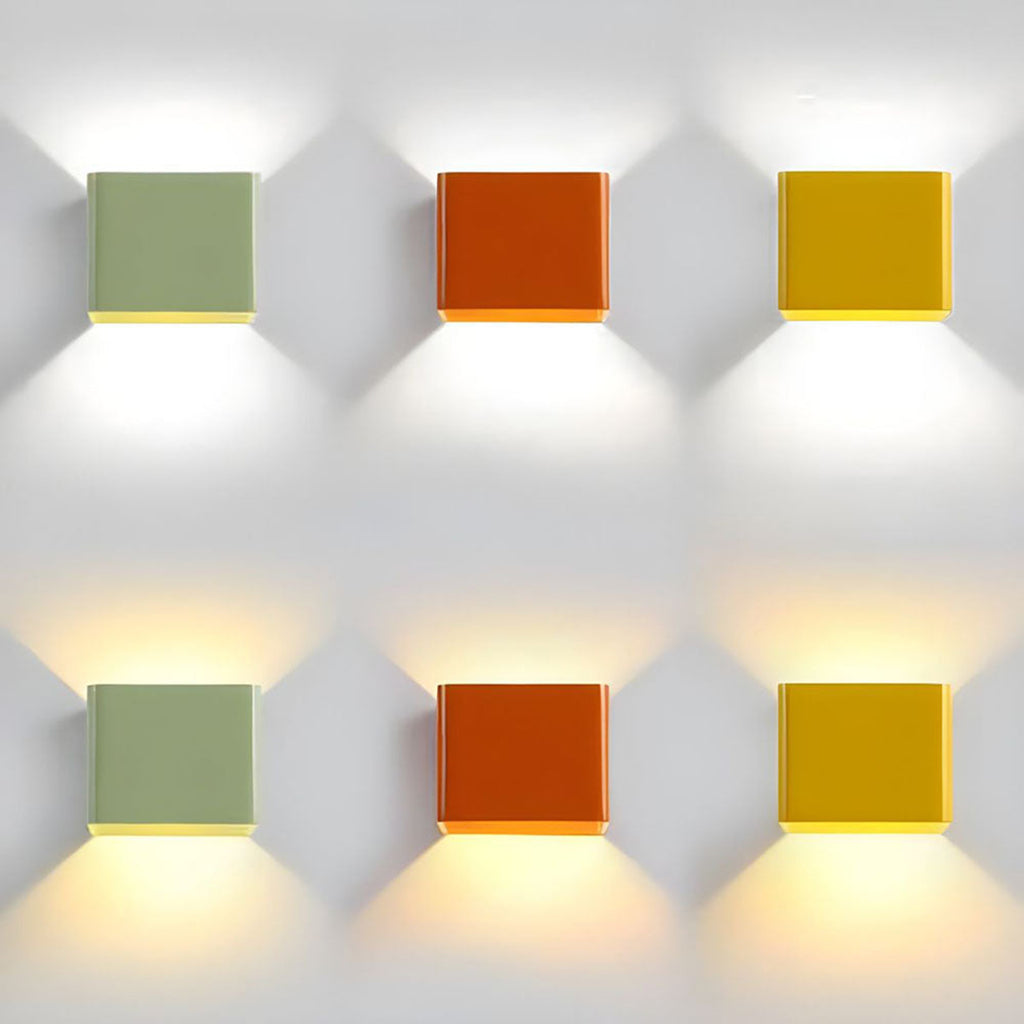 Square Wall Lamp – Modern Minimalist Indirect Lighting Design