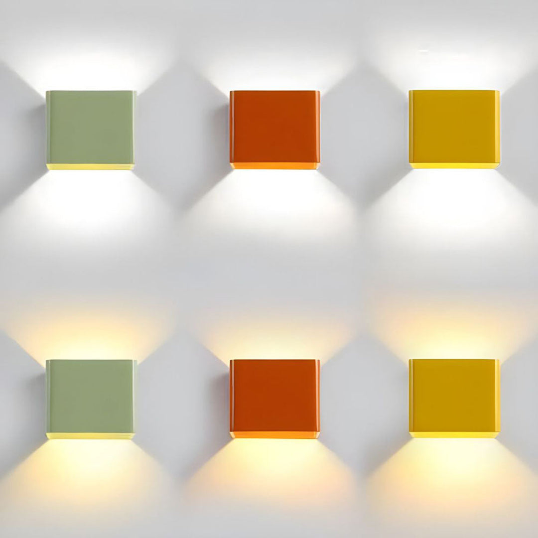 Square Wall Lamp – Modern Minimalist Indirect Lighting Design
