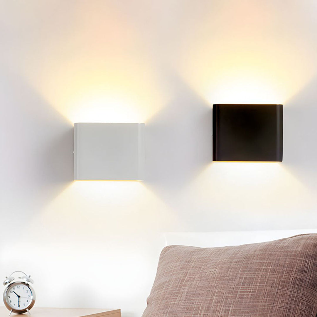 Square Wall Lamp – Modern Minimalist Indirect Lighting Design