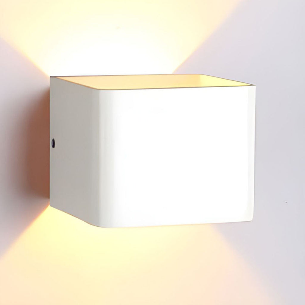 Square Wall Lamp – Modern Minimalist Indirect Lighting Design