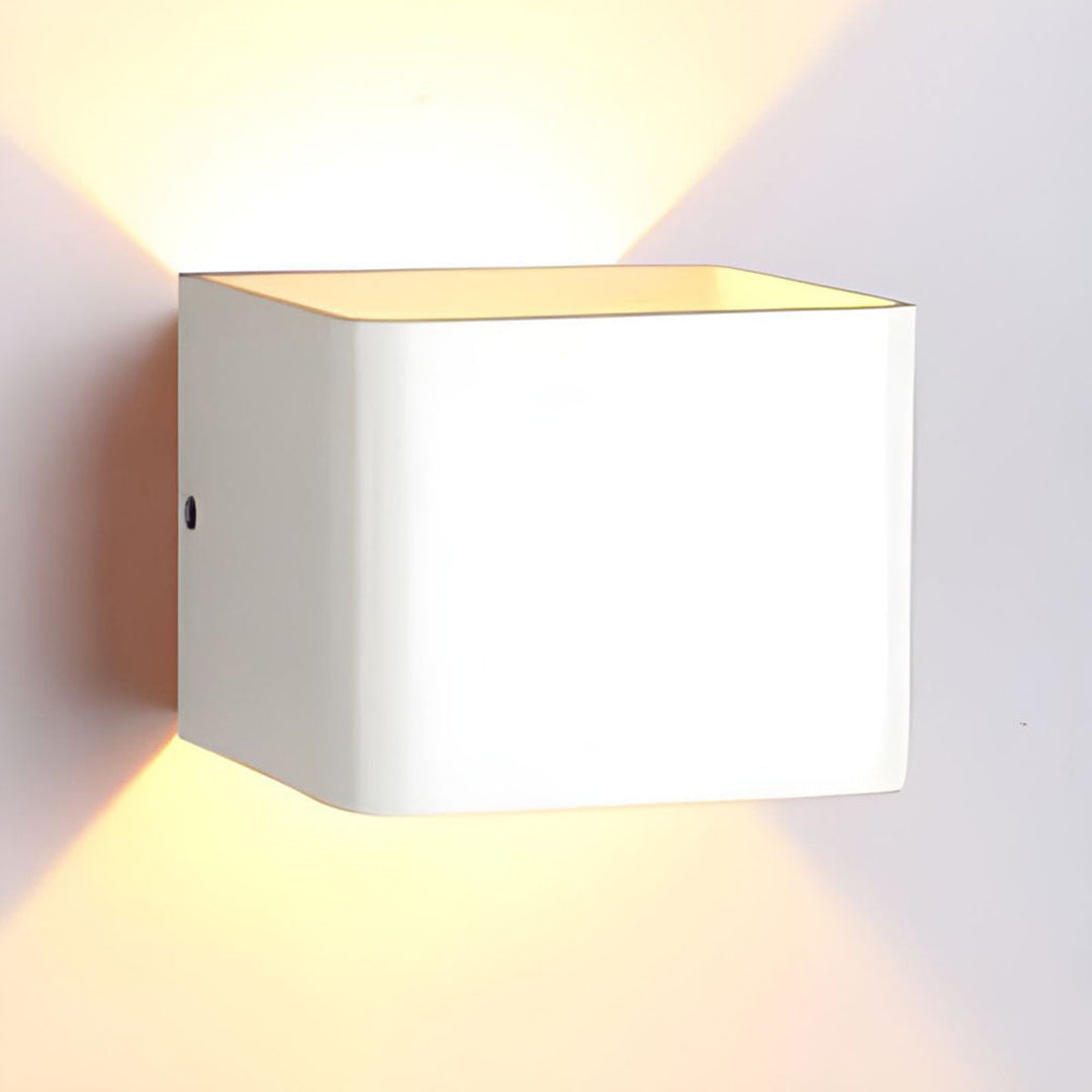 Square Wall Lamp – Modern Minimalist Indirect Lighting Design