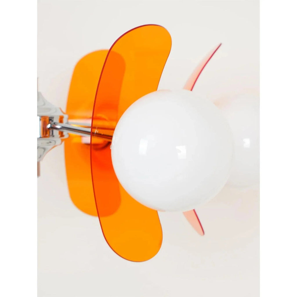 Mid-Century Glass Pendant Light
