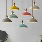 Industrial Metal Pendant Light