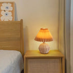 Nordic Rattan Table Lamp