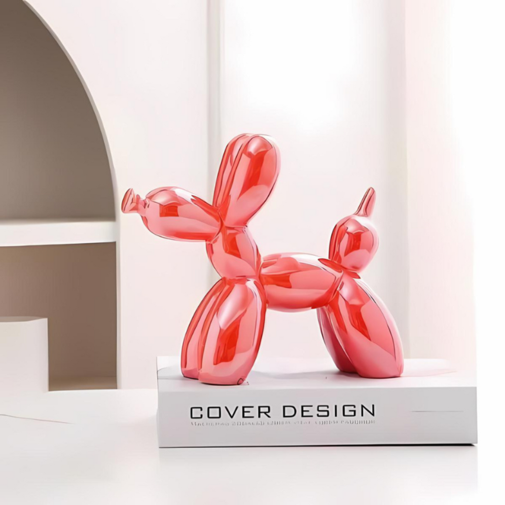 Decorative Ceramic Balloon Dog Statue