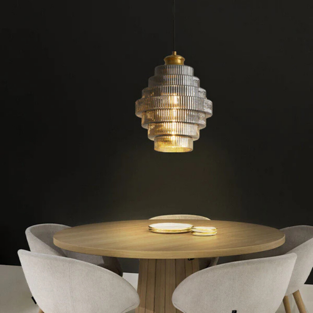Retro Glass Pendant Lamp