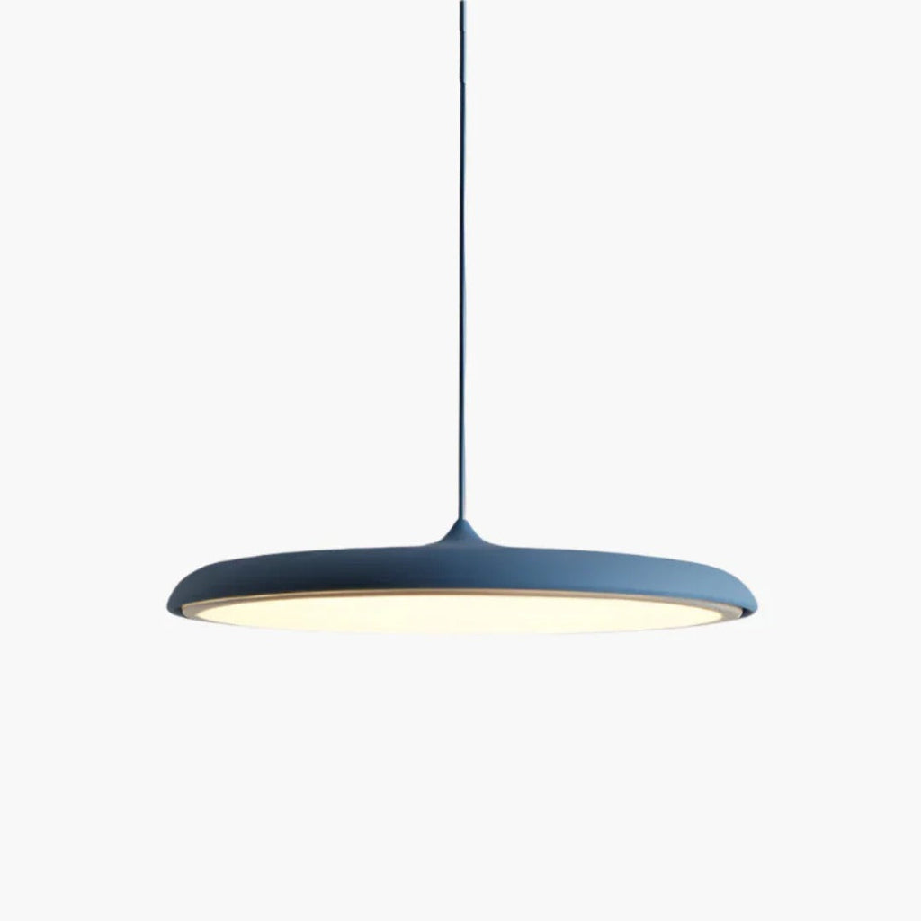 Minimalist Round Metal Pendant Light