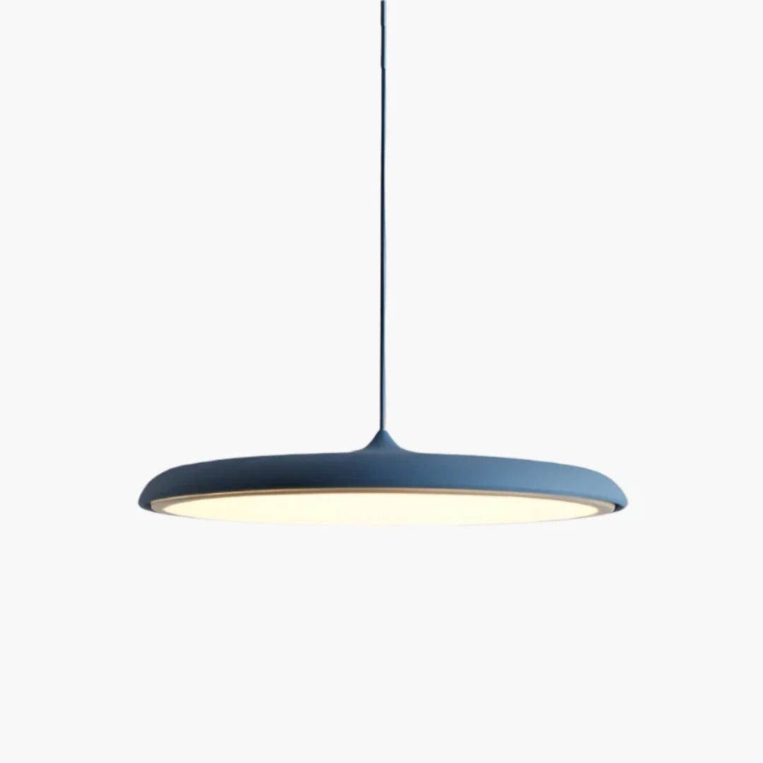 Minimalist Round Metal Pendant Light