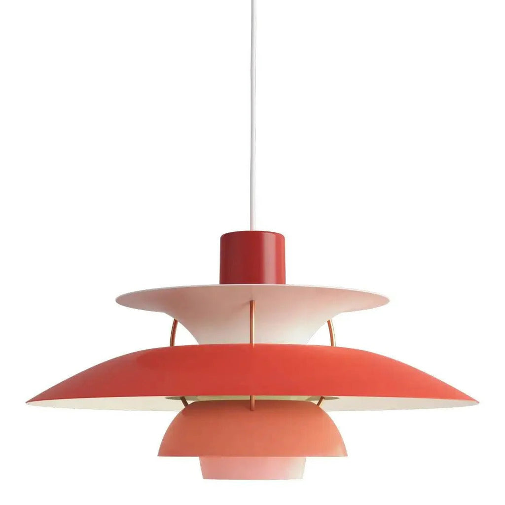 Contemporary Layered Metal Pendant Light