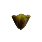 Wall Sconce Stained Glass Iron Shell Design | Retro Art Deco Style | Flicker-Free LED Warm Ambient Lighting for Bedrooms