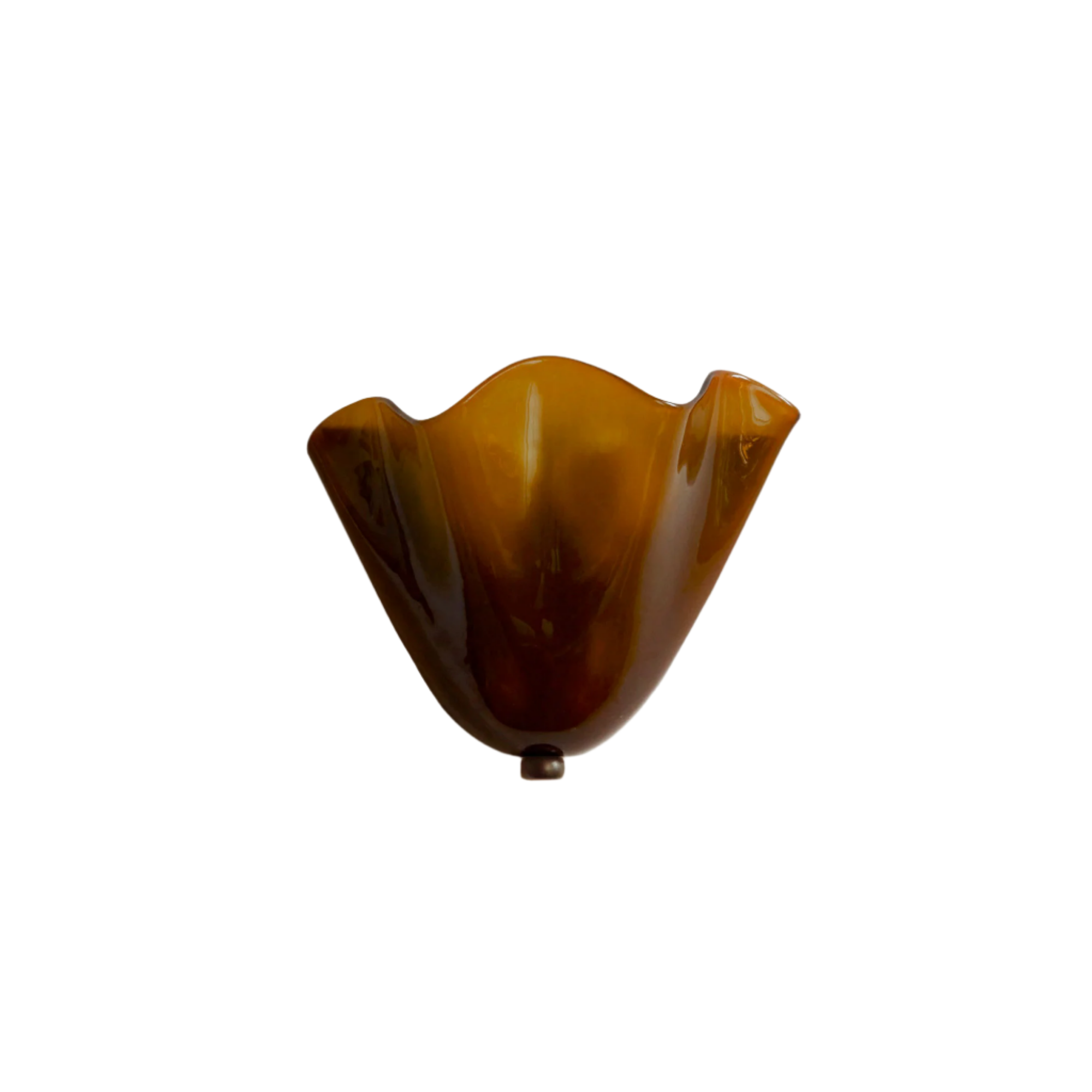 Wall Sconce Stained Glass Iron Shell Design | Retro Art Deco Style | Flicker-Free LED Warm Ambient Lighting for Bedrooms