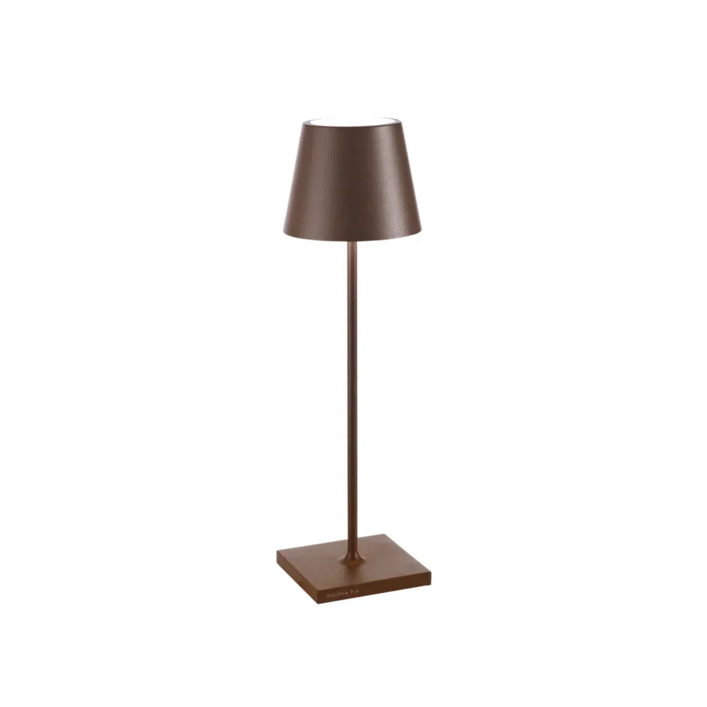 LED Table Lamp Aluminum Rechargeable Cordless Design | 12-Hour Battery Life | Dimmable Modern Portable Lighting Solution