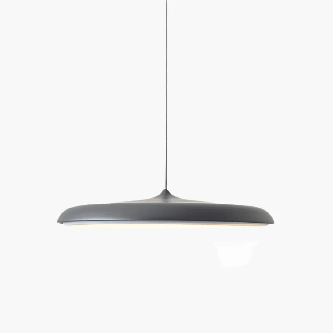 Minimalist Round Metal Pendant Light
