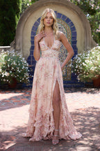 Women's Textured Maxi Dress - Sculpted Fit Occasion Gown for Formal Events, Christmas Dinners and New Year's Eve Parties