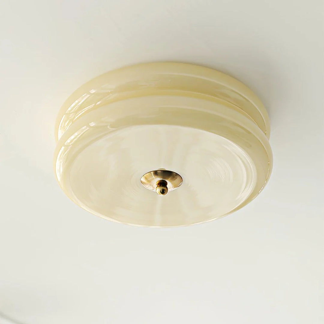 Art Deco Glass Ceiling Light