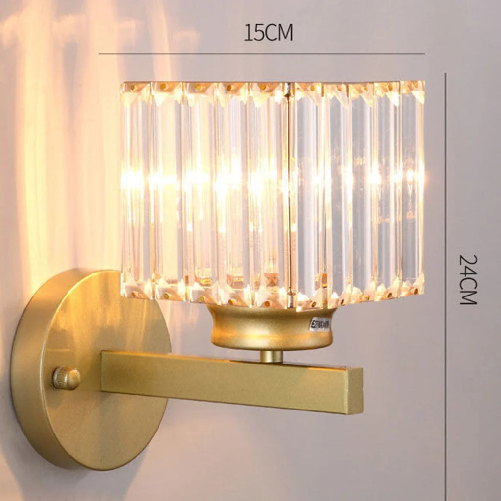 Industrial Glass Wall Light