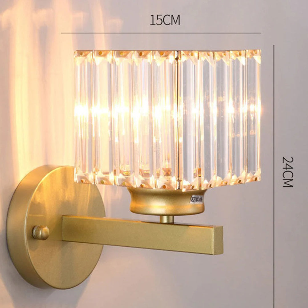 Industrial Glass Wall Light